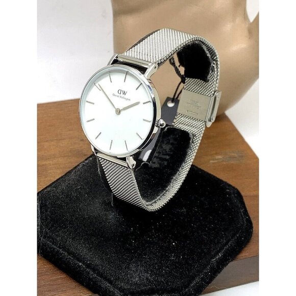 Daniel Wellington Womens Watch DW00100164 White Dial 32mm Silver Steel M… - Picture 2 of 14